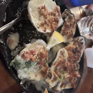 Oysters Rockefeller