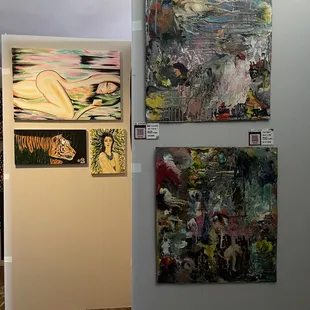 Pancakes &amp; Booze (my exhibit at front)