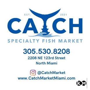 the logo of catch specialty fish market