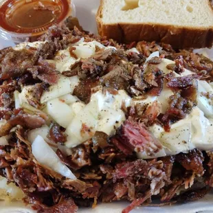 Absolutely fantastic loaded baked potato!!