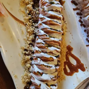 food, sushi and sashimi