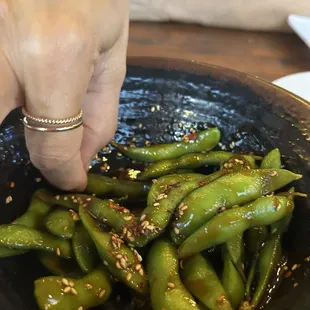 Spicy Edamame