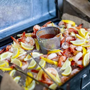 Colossal Shrimp Cocktail Display