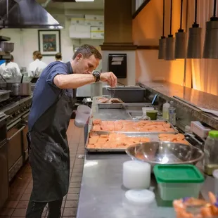 Executive Chef at work