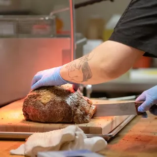 Prime Rib carving station