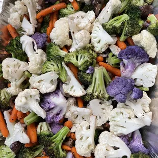 Vibrant Seasonal Vegetables #cateredwithclass