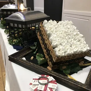 Creative wedding, buffets