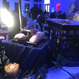 New buffet set up at The Falls Event Center in Gilbert.