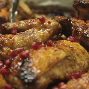 Pomegranate chicken
