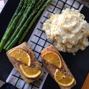 Cedar Planked Mahi mahi