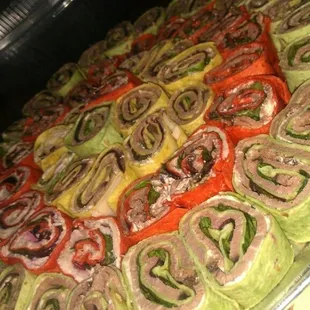 Turkey &amp; Roastbeef Pinwheels