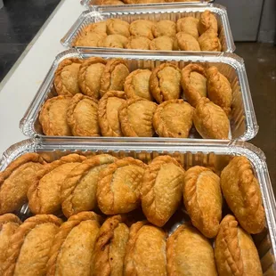 Assorted Empanadas  Beef, Chicken, Rajas Poblanas, and Chorizo