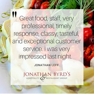 Just a review from one of our recent clients!