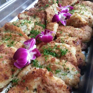Macadamia Nut Encrusted Mahi mahi