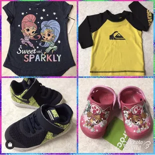 Clothing size preemie to 14/16