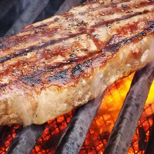 On-site grilling for steaks, steak burgers, all beef hot dogs, chicken and bratwurst
