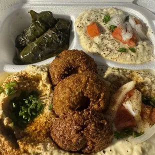 Sampler platter