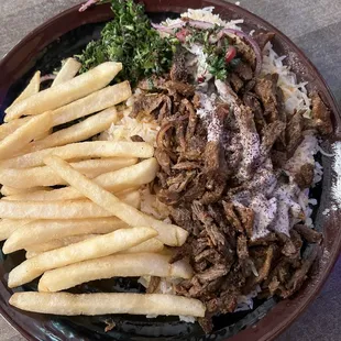 Steak Shawarma Platter