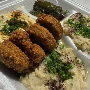 Appetizer Combo (no tabouleh; no pita)