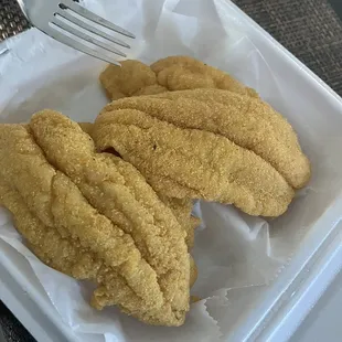 The catfish fillets are delicious!!!