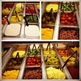 Salad Bar available lunch and dinner.