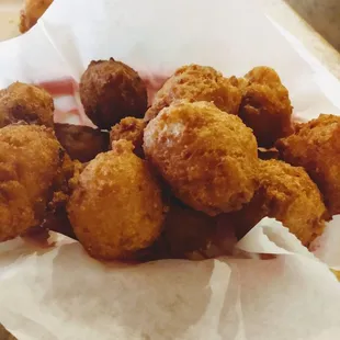 Tons of hush puppies!