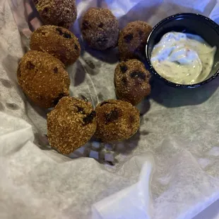 Appetizers at Catfish Charlies