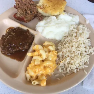 First plate of the Sunday buffet trip.