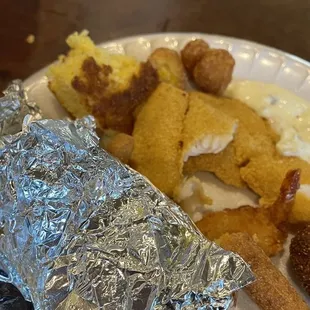 Items from the buffet