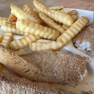Catfish and fries!