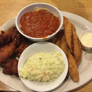 Fish and Wing Dinner!