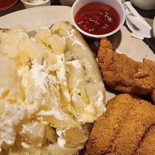 Catfish platter