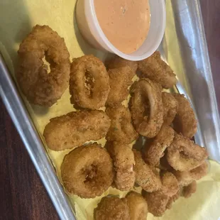 Calamari appetizer $7.25