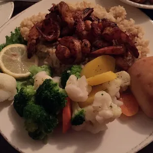 Grilled Shrimp Plate