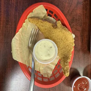 Fried 1 Catfish Fillet