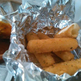Mozzarella sticks app