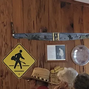 Beware - guitar player crossing