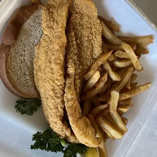 Catfish "strips"
