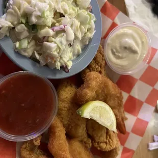 Combo Catfish &amp; Jumbo Shrimp Dinner