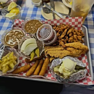 Sam's Combo with double pinto beans