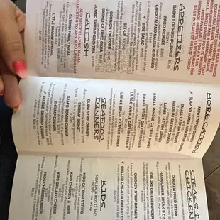 To-go menu with QR code