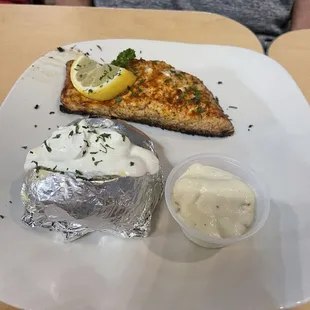 Grilled Blackened Salmon