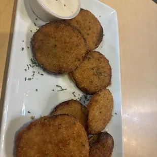 Fried green tomatoes