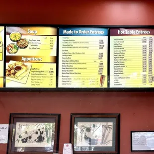 Menu Board (2 of 2) on 11-5-3024