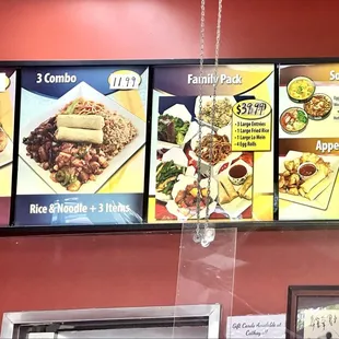 Menu Board (1 of 2) on 11-5-3024