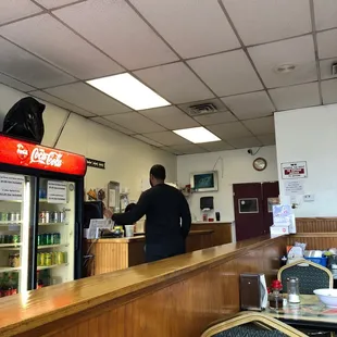 sushi and sashimi, interior