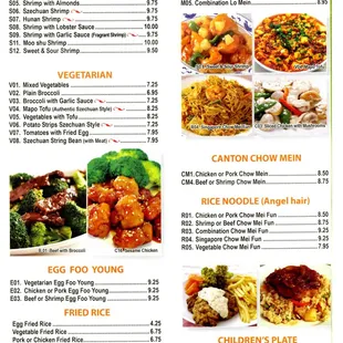Cathay Garden Menu, August, 2017, Page 3 of 5