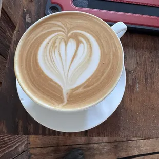 Latte w/ sugar free vanilla