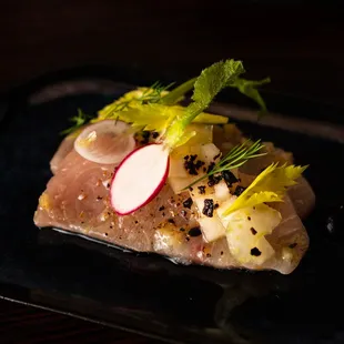 Hamachi Crudo