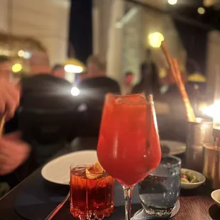 Passion Spritz and Negroni in sight!